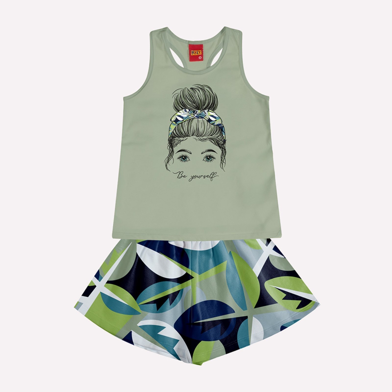 Infantil – Conjunto Menina Estampa Kyly