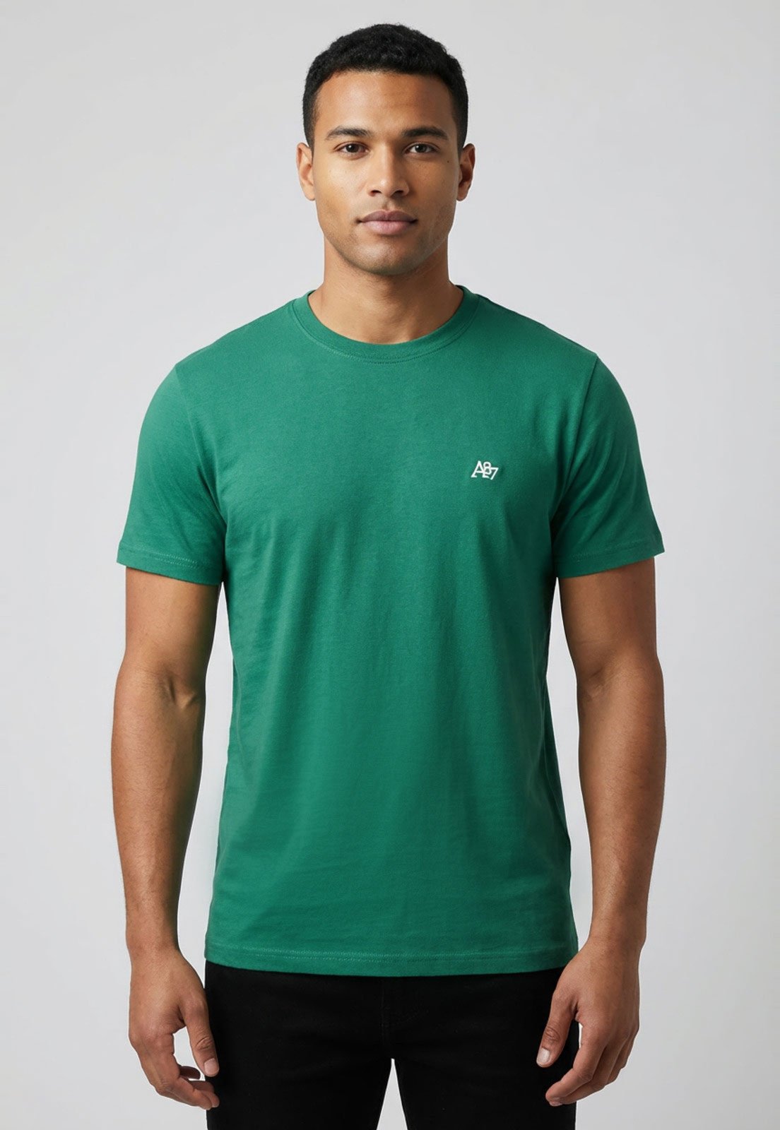Camiseta Masculina Aeropostale Logo Bordado Verde