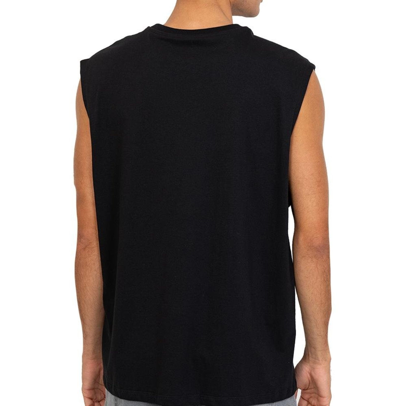 Regata Quiksilver Impaired Logo DNA SM27 Masculina Preto