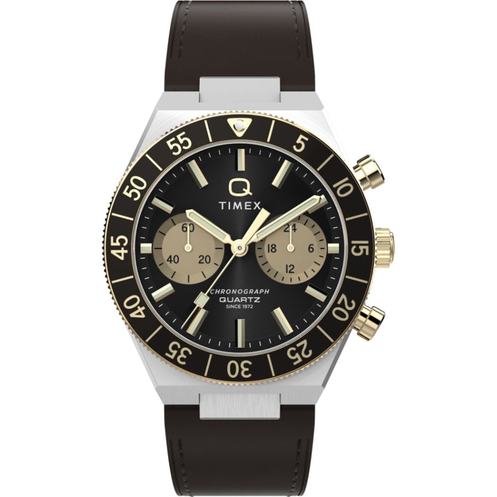 Relógio Timex Q Chronograph Continental TW2Y56000 Timex