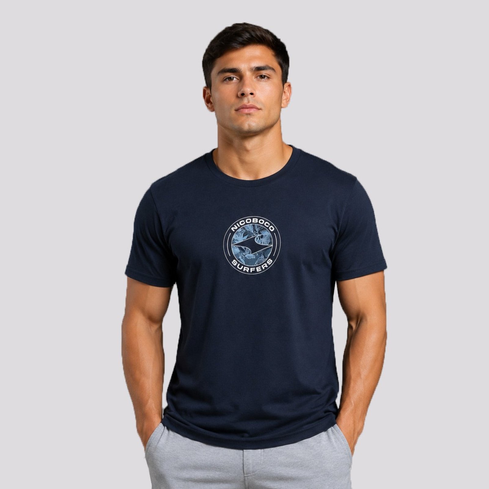 Camiseta Nicoboco Wild Marinho