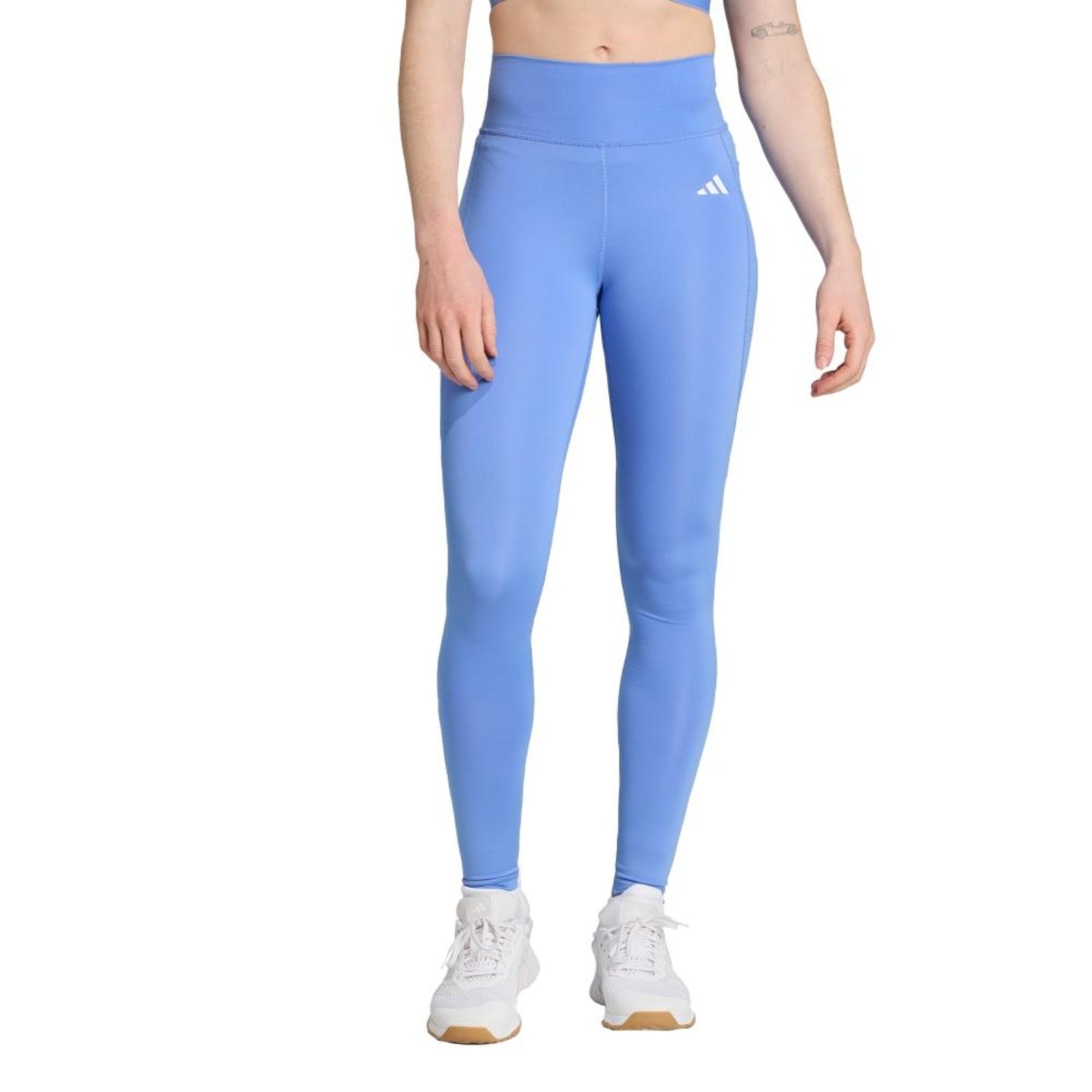 Legging Optime Essentials Stash Pocket Full-Length adidas Performance Azul