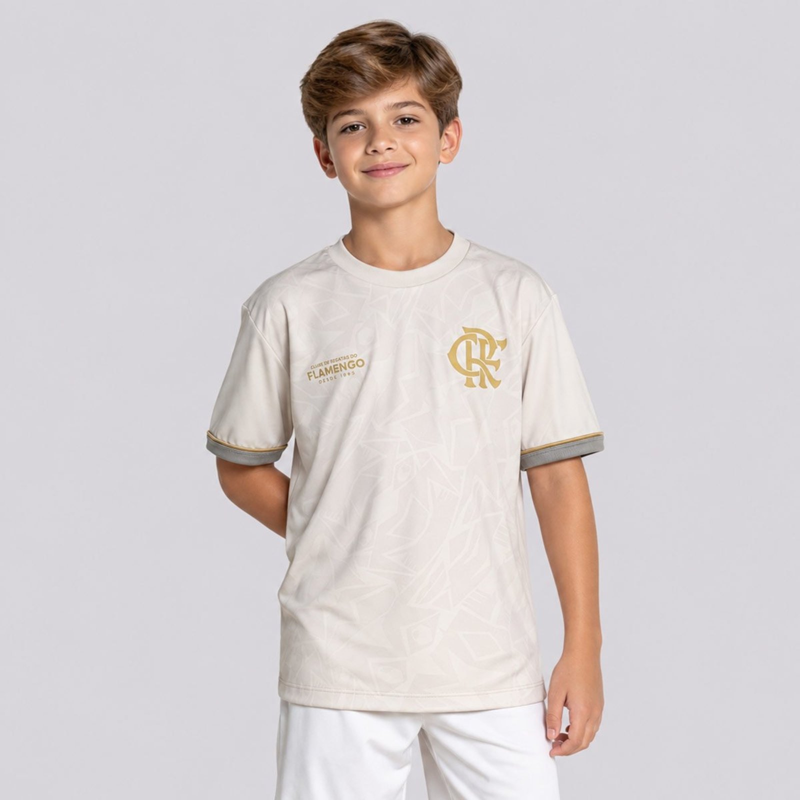Camisa Flamengo Solares Off White