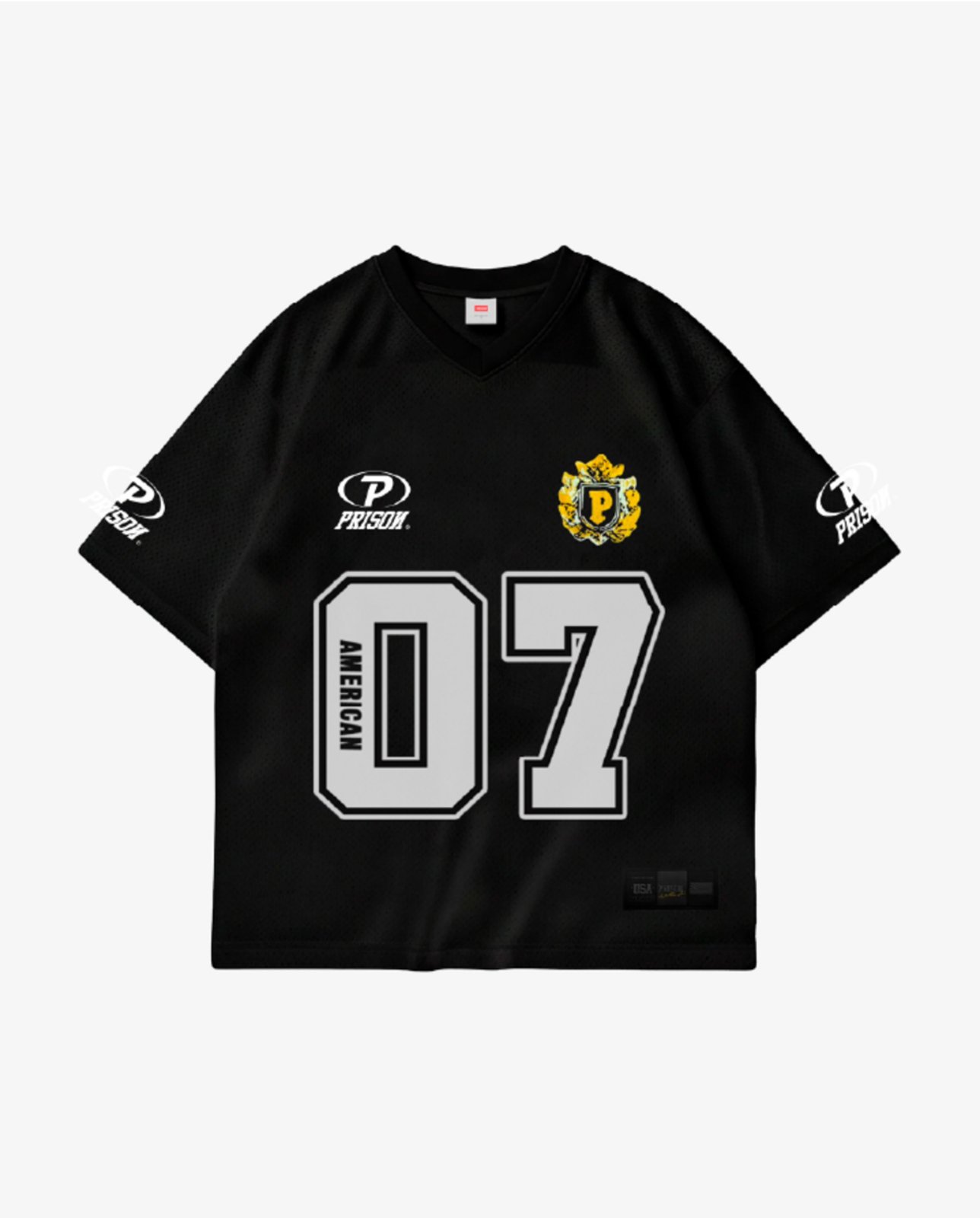 Camiseta Jersey Futebol Americano 07 Preta Preto