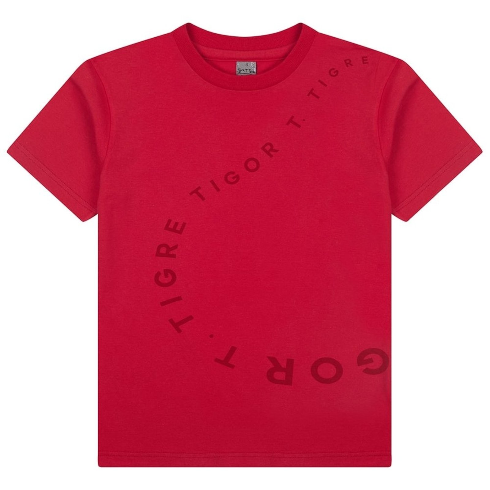 Infantil - Camiseta Manga Curta Masculina Tigor T. Tigre
