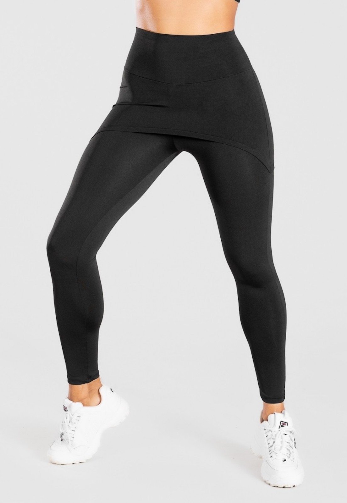 Vista 3 Legging Diluxo Com Tapa Bumbum Preta preto preto