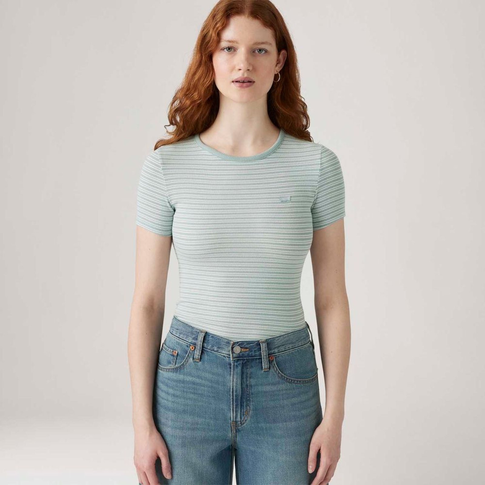Camiseta Levi’s® Hayes Azul Manga Curta