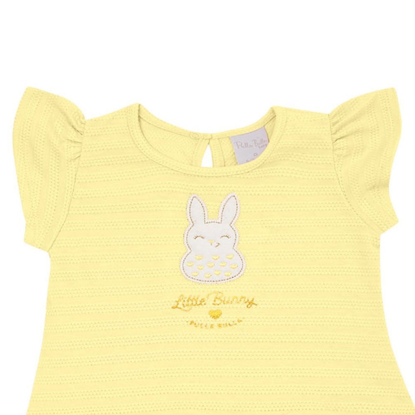 Infantil - Macacão Menina - Amarelo - 49105-4