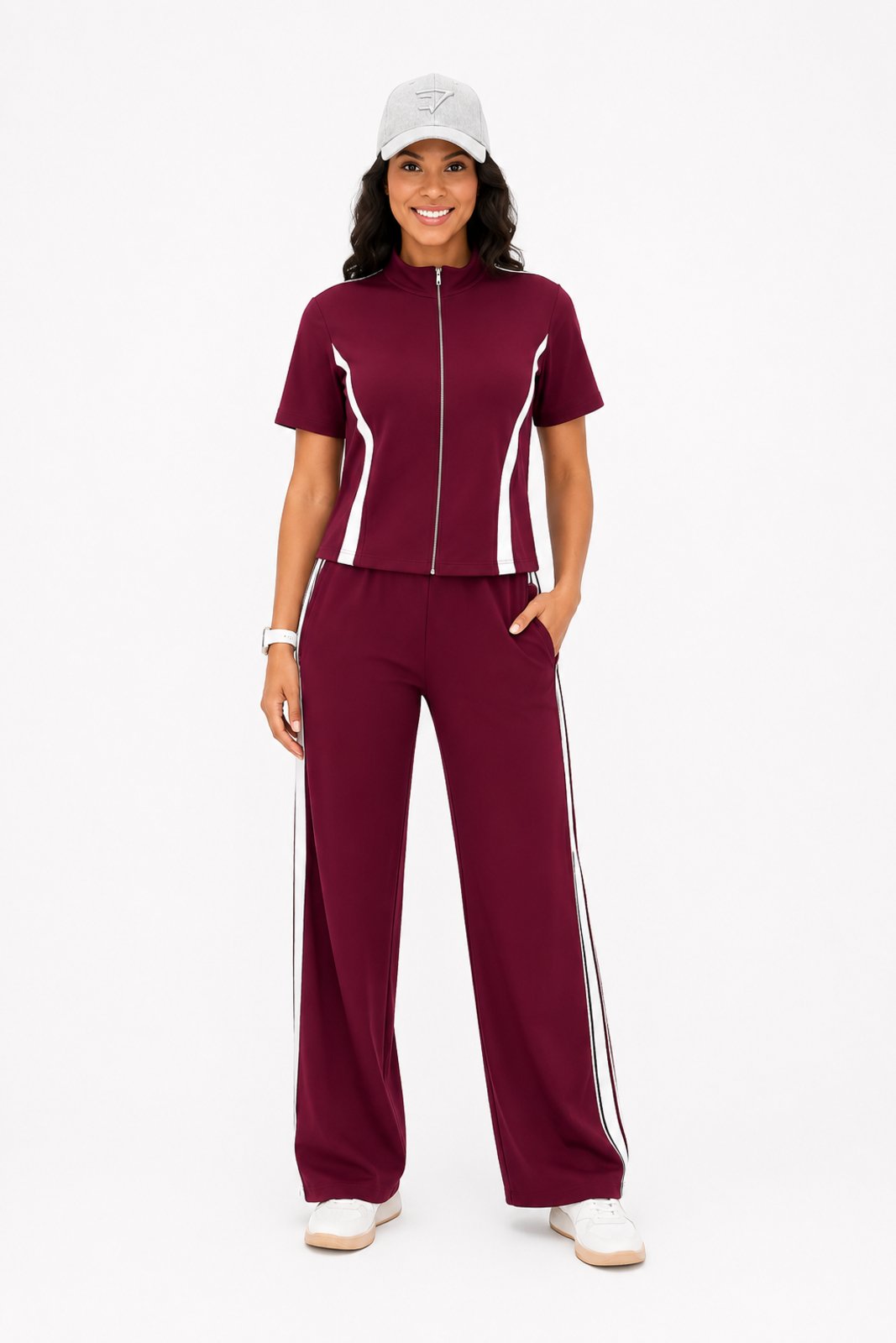 Conjunto Esportivo D Bell Outlet Fashion Vermelho