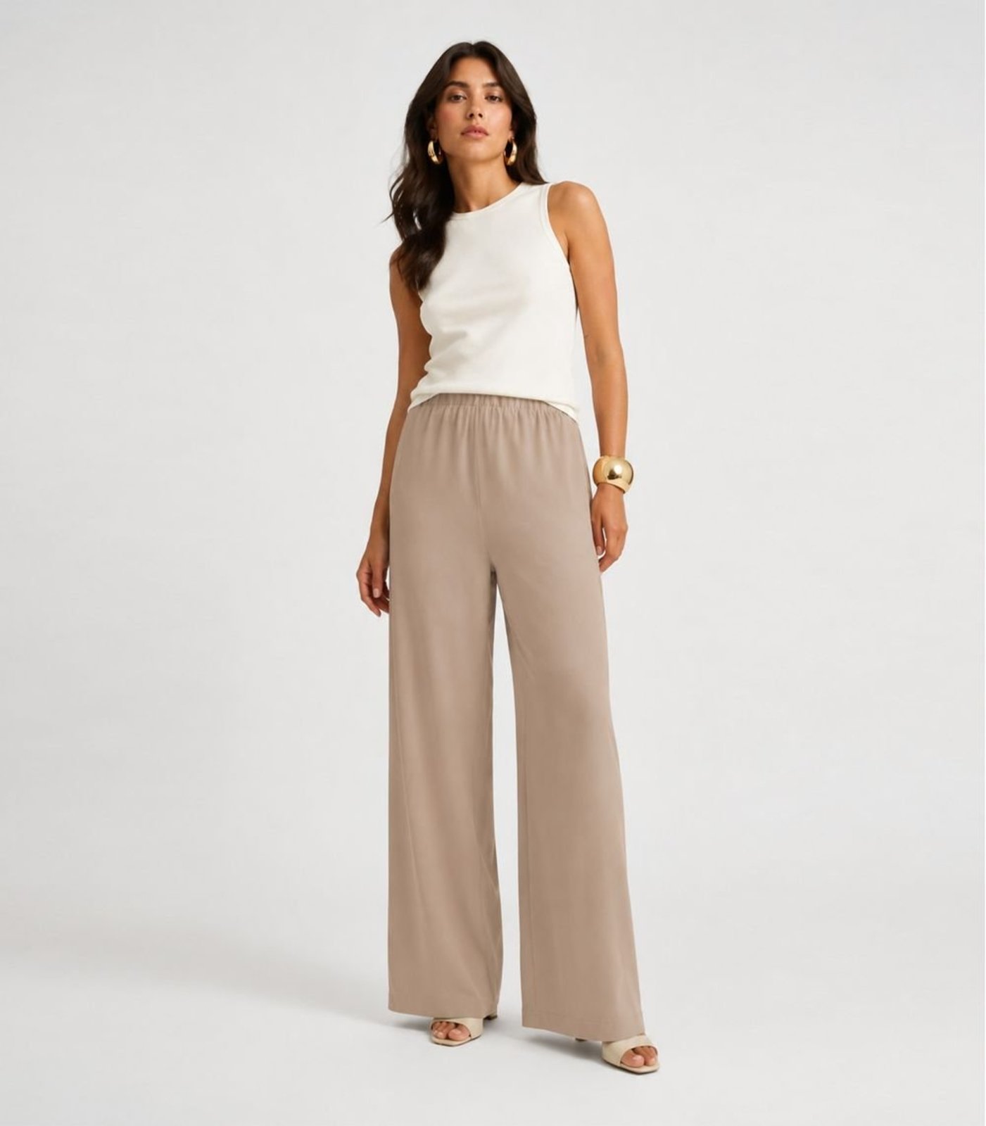 Calça Feminina Moletom Peliciado Infinita Cor Marrom