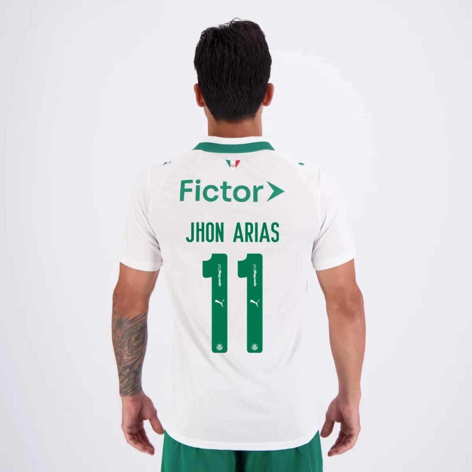 Camisa Puma Palmeiras II 2026 11 Jhon Arias