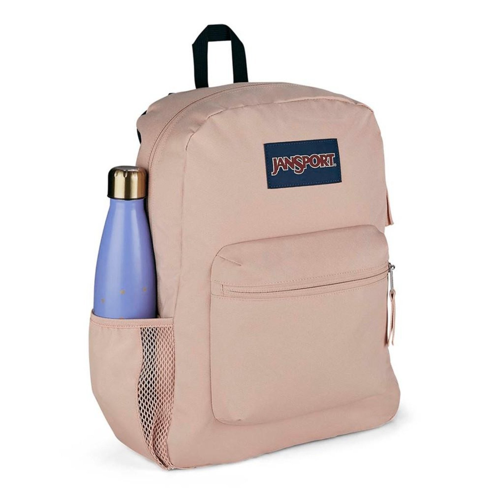 Vista 3 Mochila Jansport Cross Town 26 Litros Misty Rose incolor rose Jansport incolor rose
