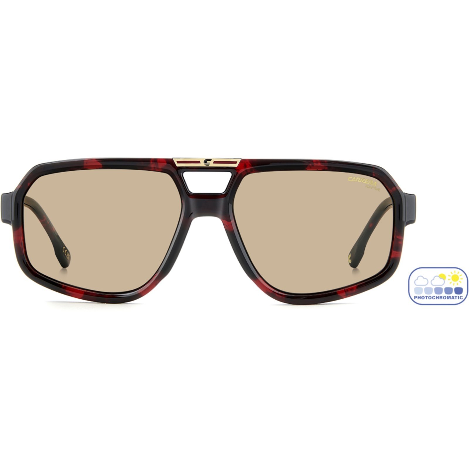 Vista 3 Óculos de Sol Carrera Victory C26S 0UC 59II Masculino marrom Carrera marrom