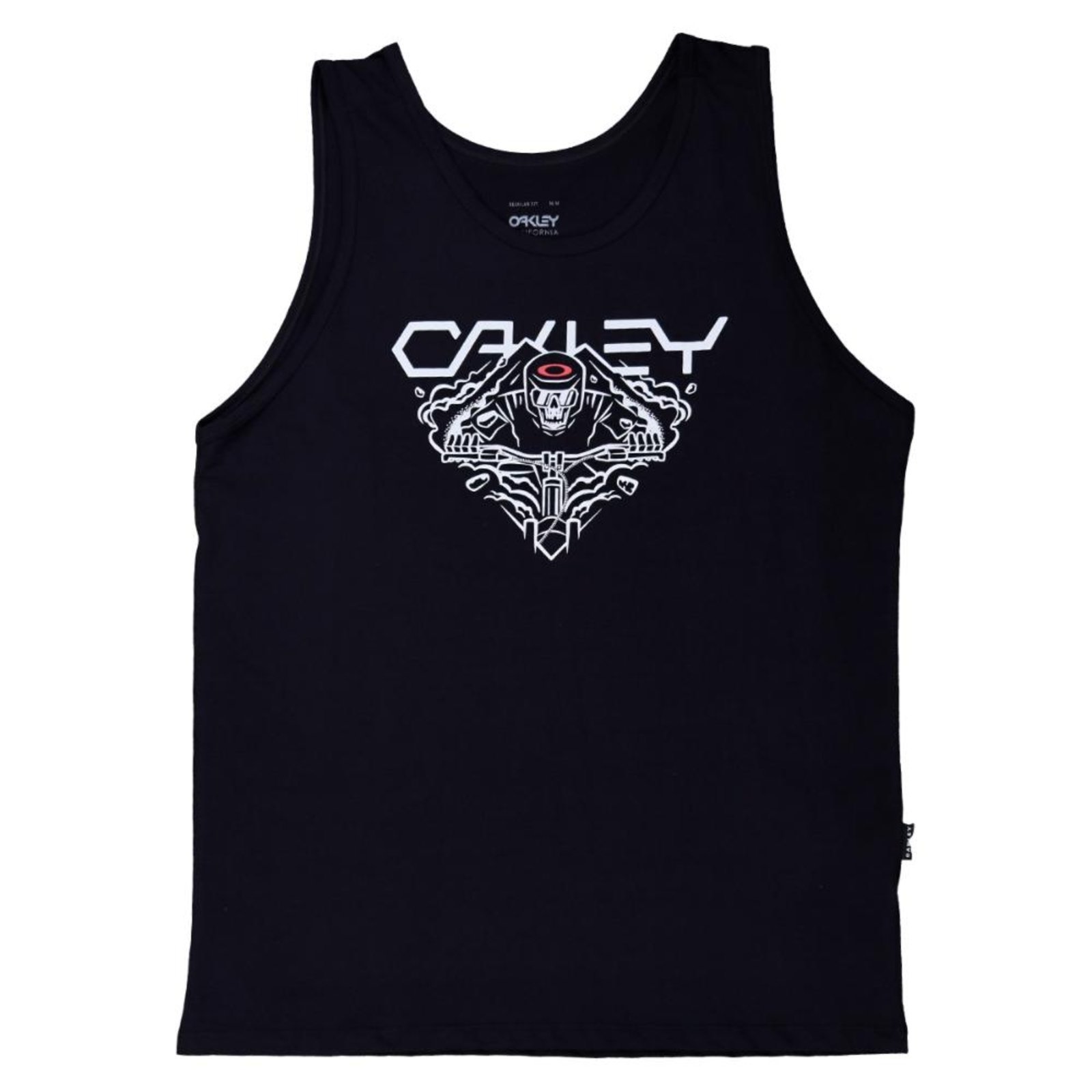Camiseta Regata Oakley Ellipse Skull Tank Preto