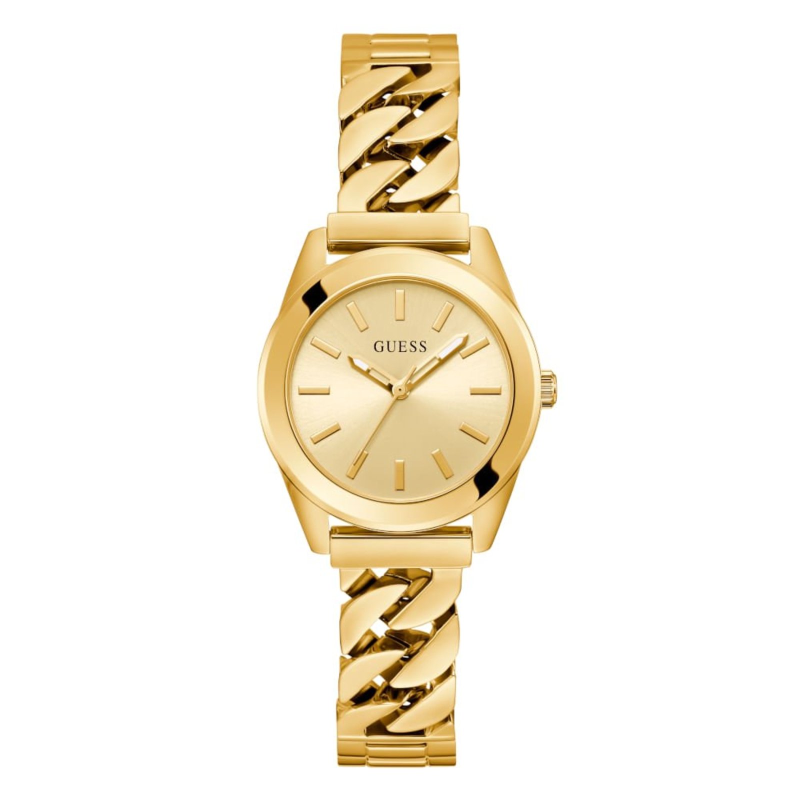 Relógio Guess Feminino Corrente Dourado Guess