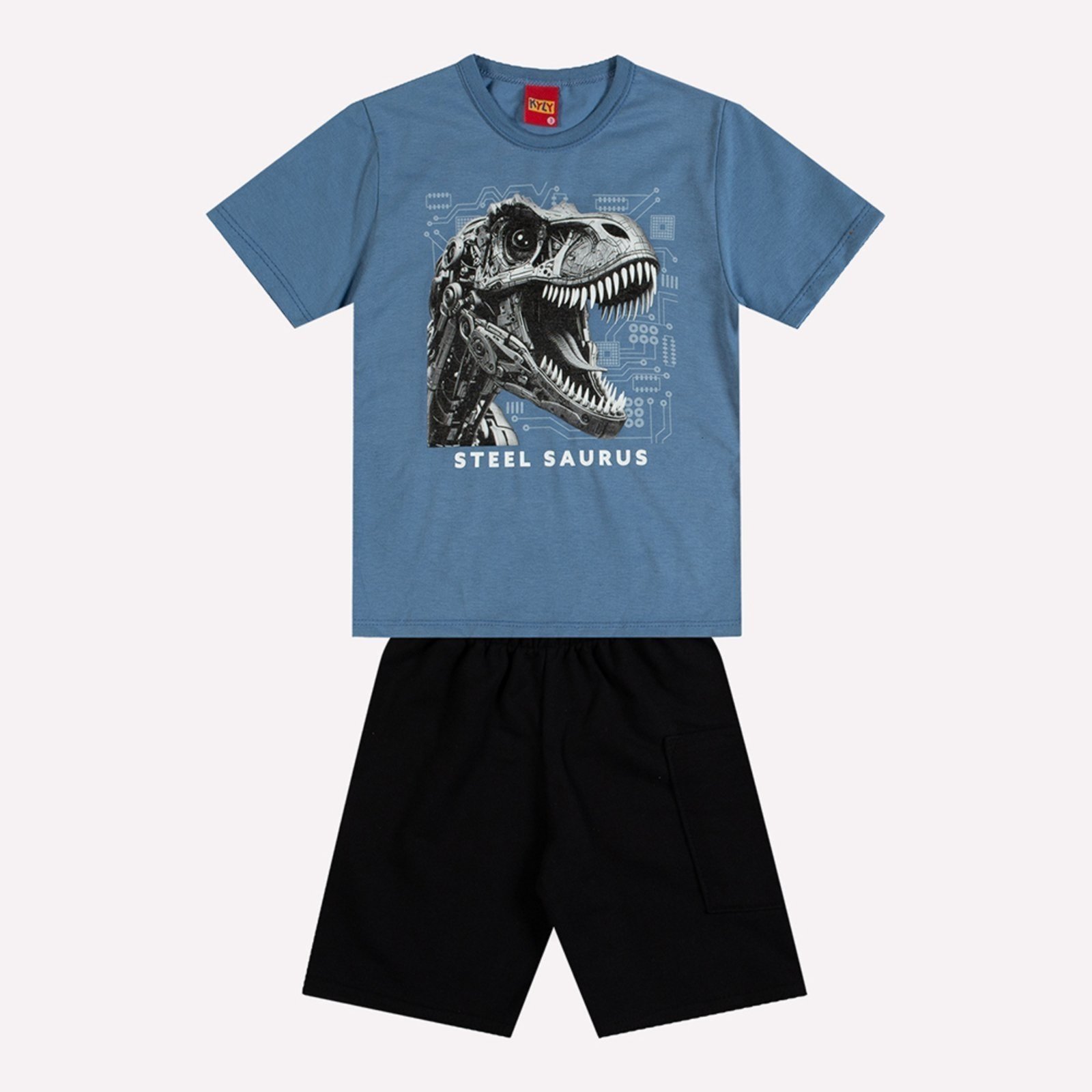 Infantil - Conjunto Menino Dinossauro Kyly