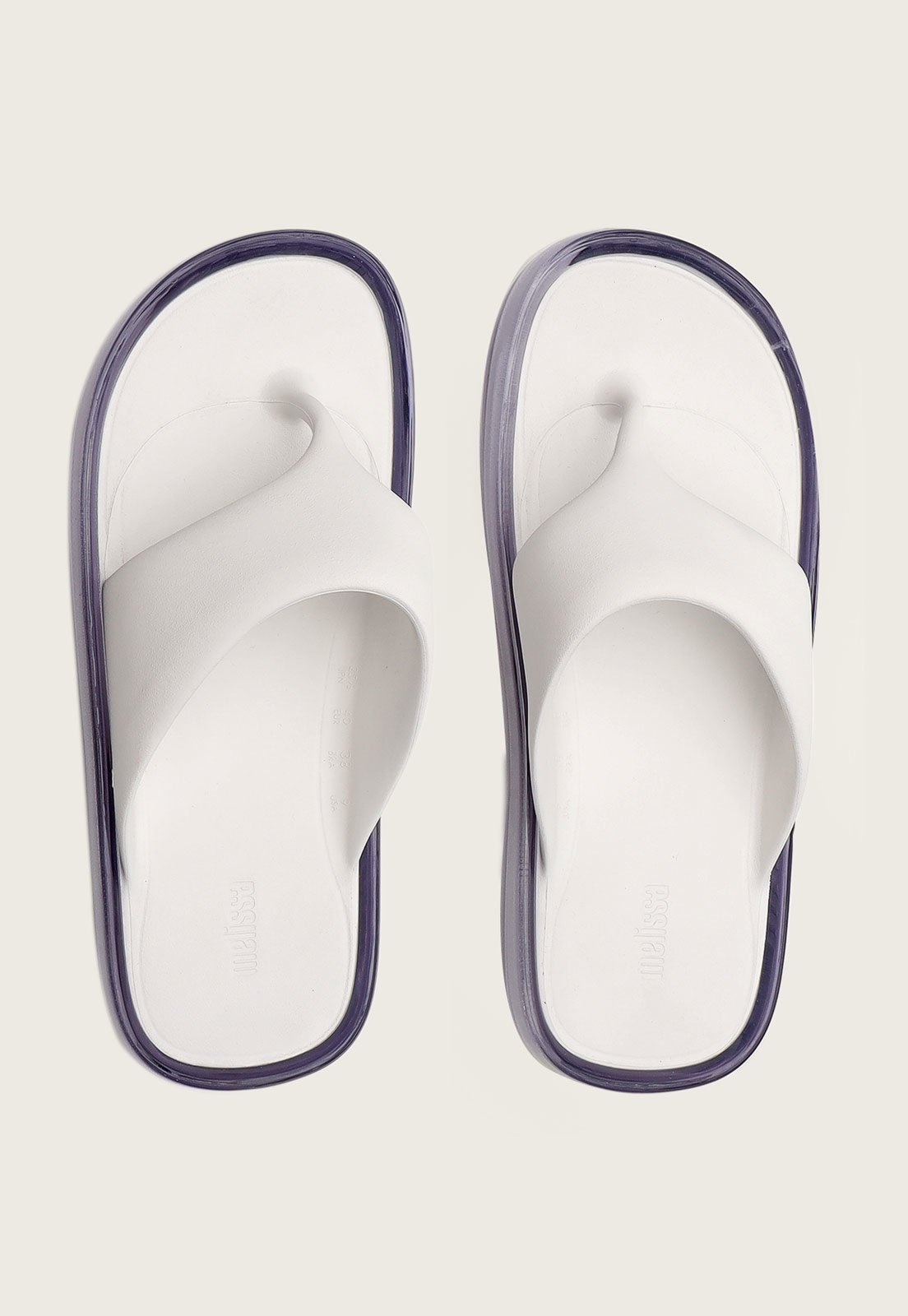 Chinelo Melissa Float Branco