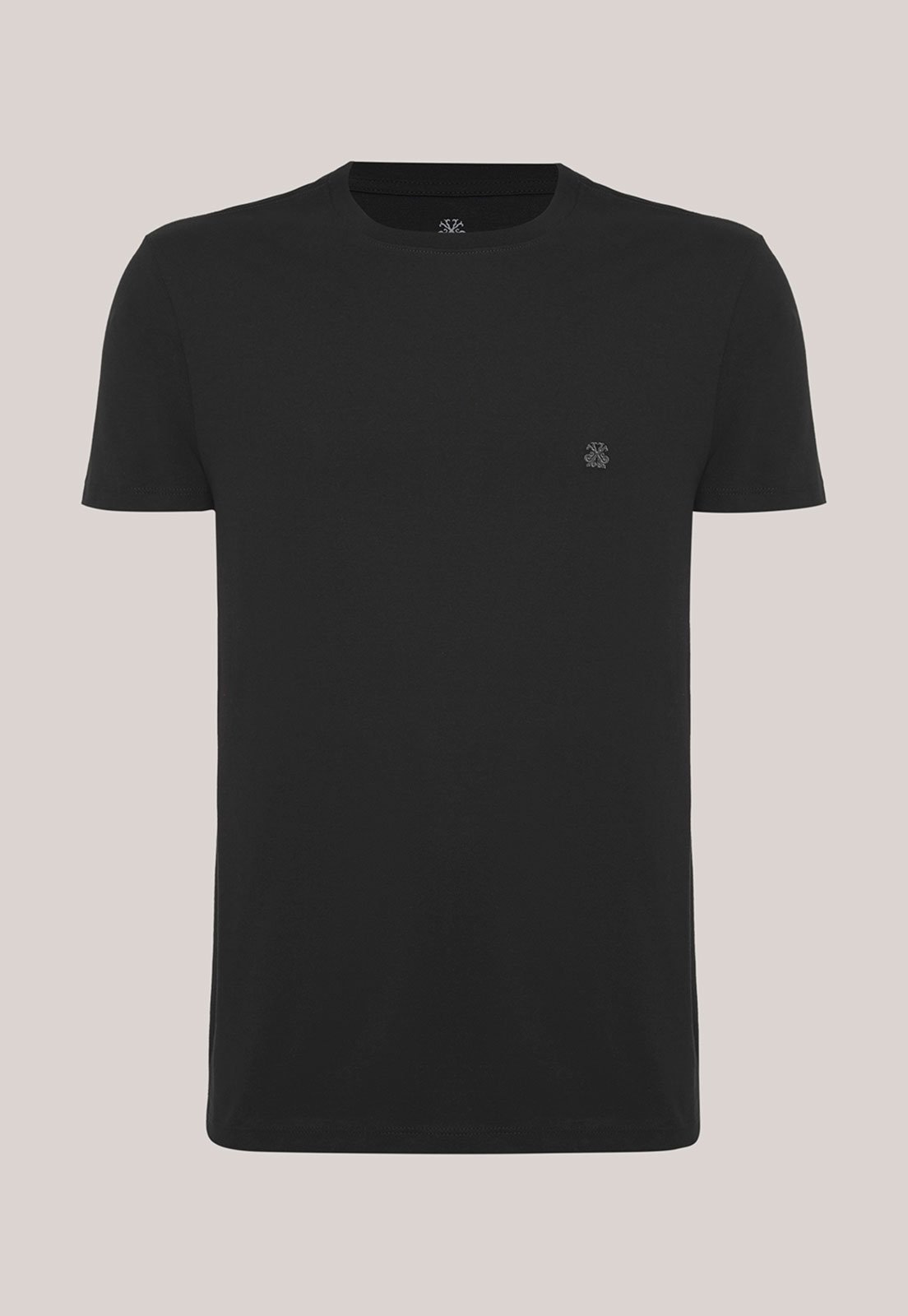 Camiseta Masculina John John Logo Preta