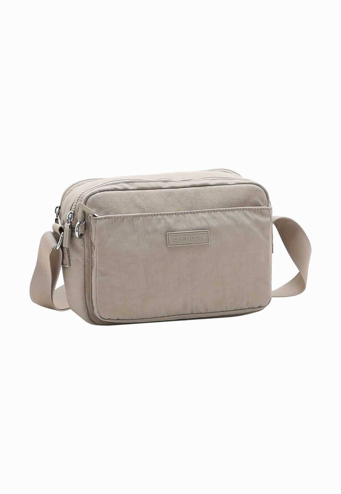 Bolsa Feminina Chenson Transversal Sport Cool 3785599 Cinza