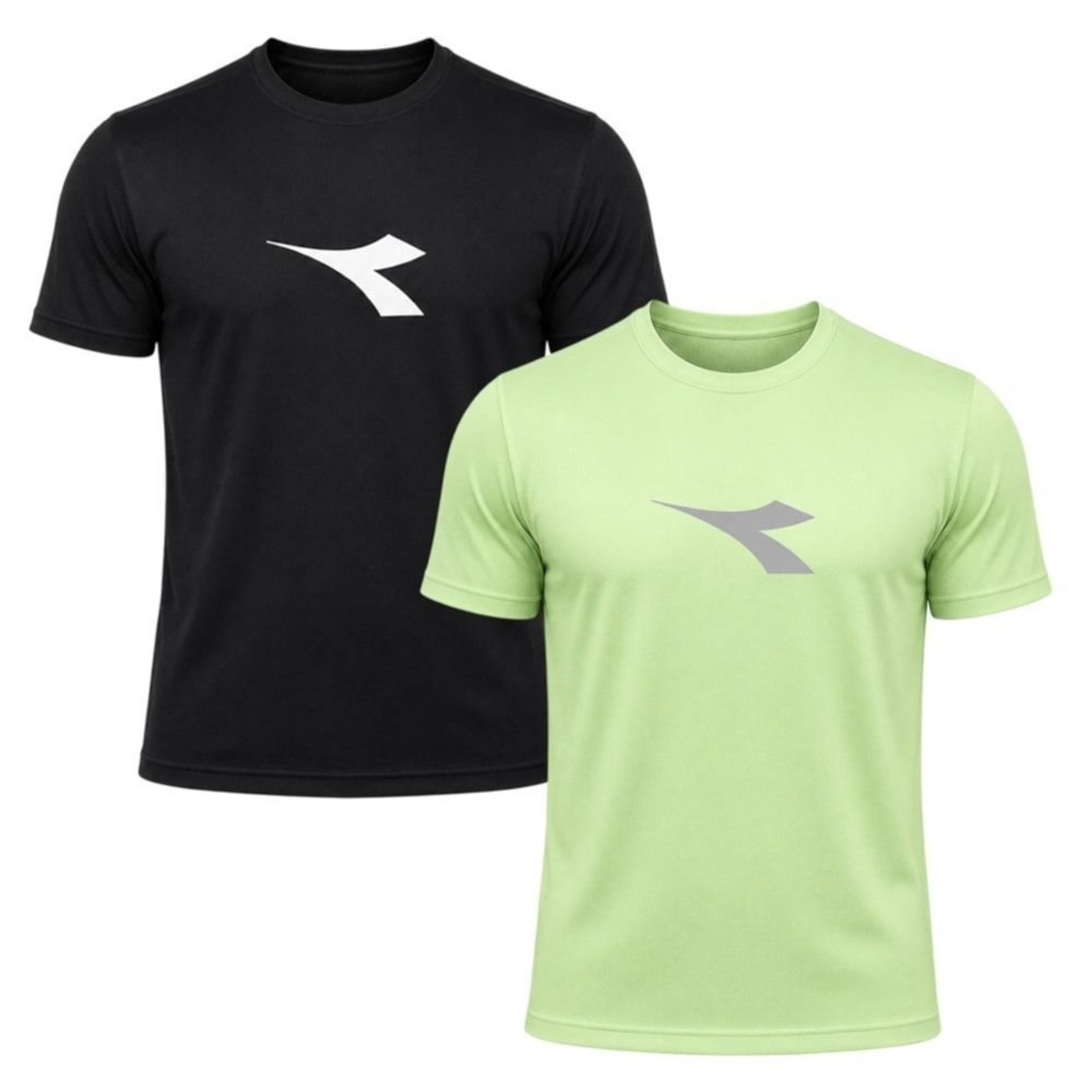 Kit 2 Camisetas Diadora Big Logo Masculino - Preto - Diadora