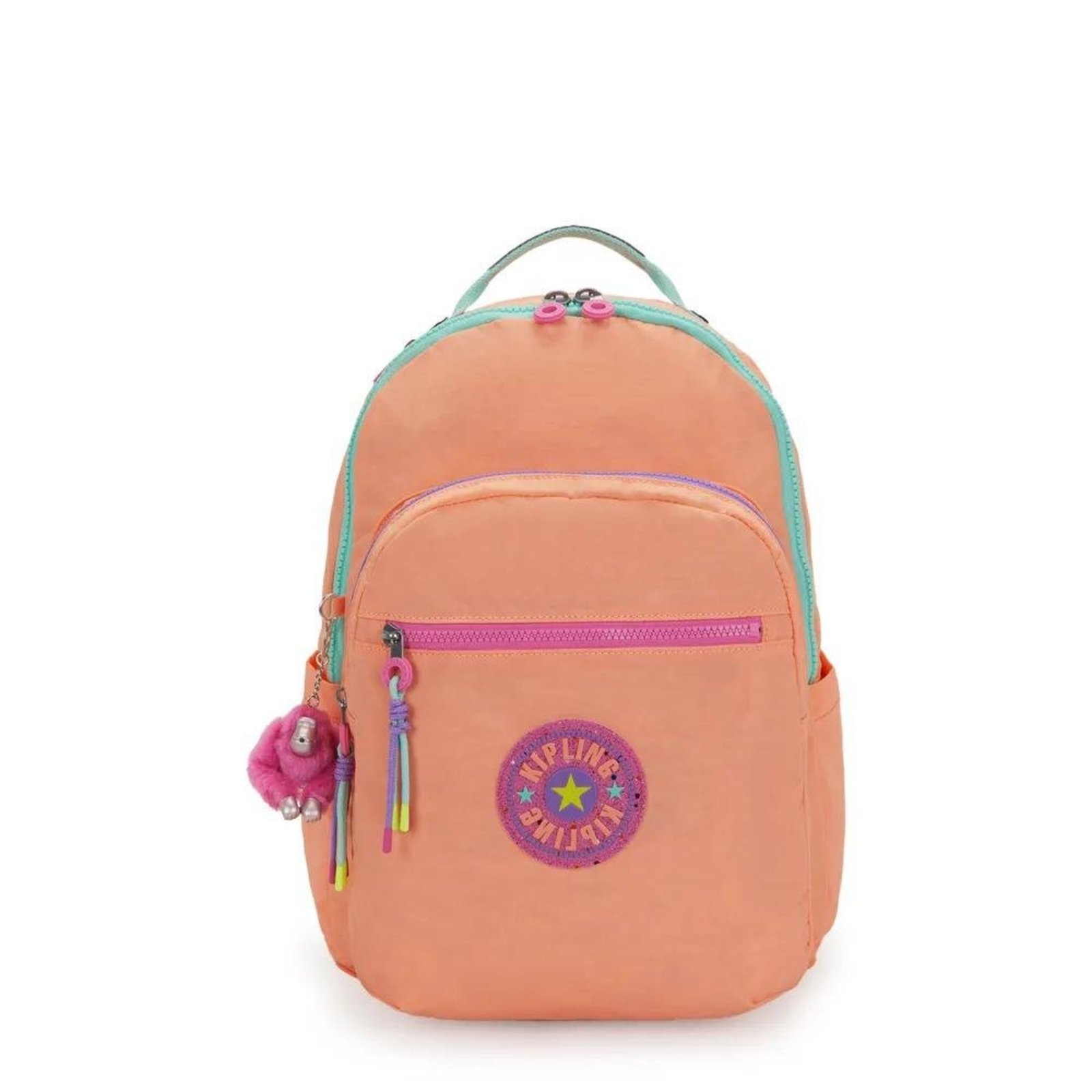 Mochila Kipling Seoul Pinky Orange C