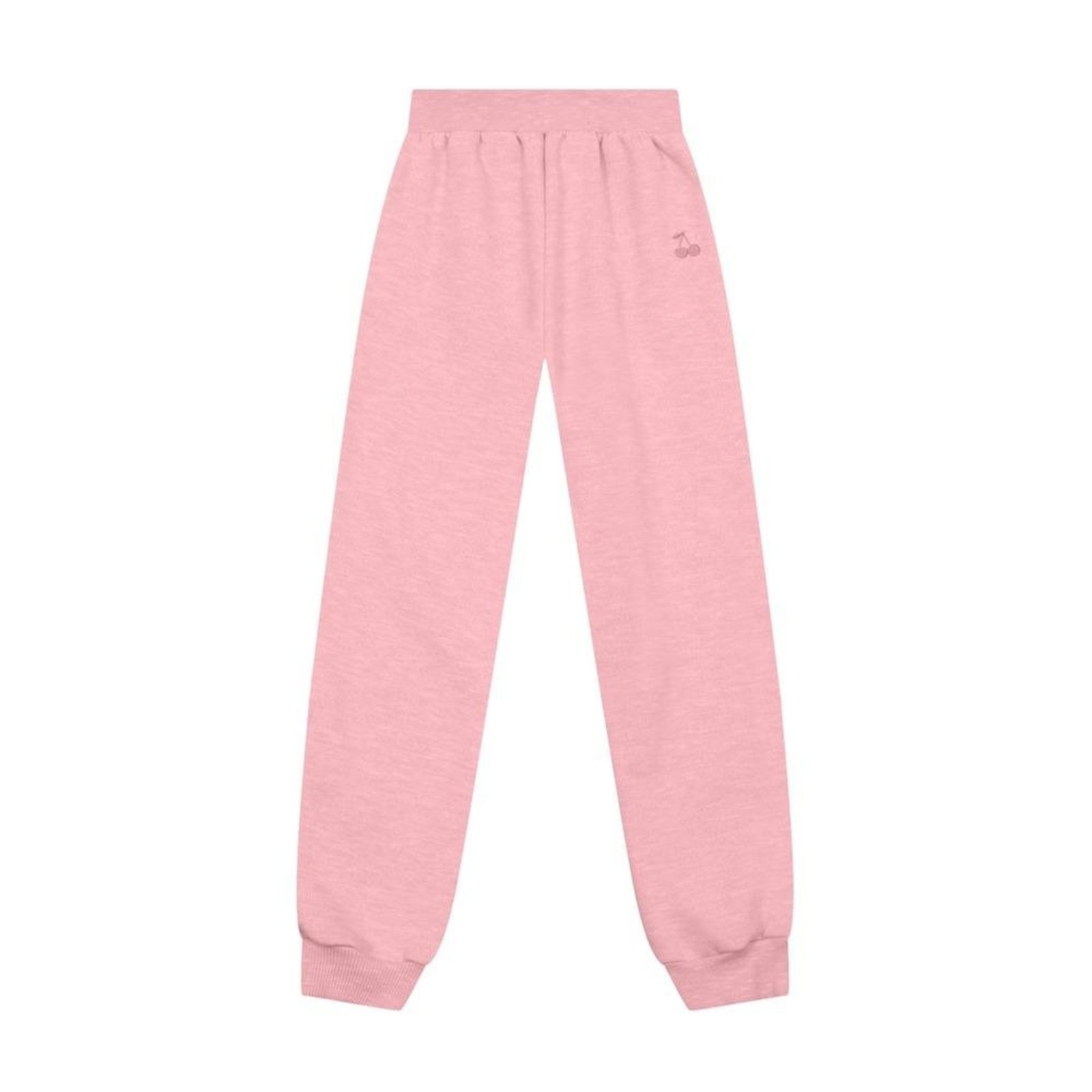 Infantil - Calça jogger menina em moletinho Brandili 10 Rosa
