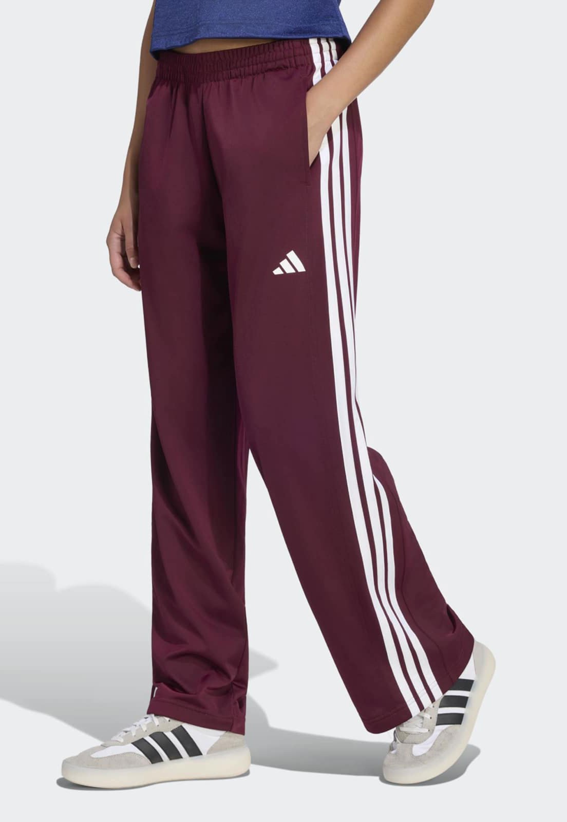 Calça Feminina adidas Sportswear W 3S OH WL TP Reta Vinho