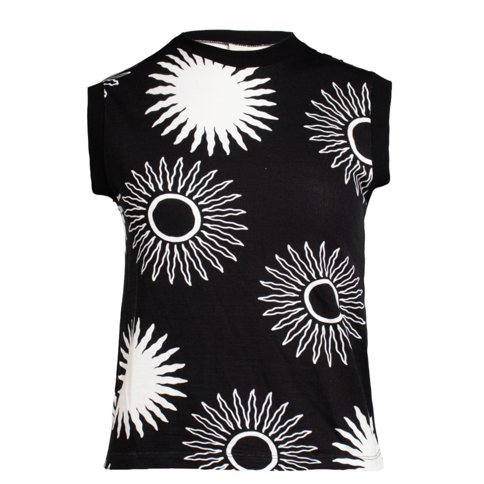 Vista 2 Regata Feminina Rovitex Visco Estampa Rotativa preto Rovitex preto