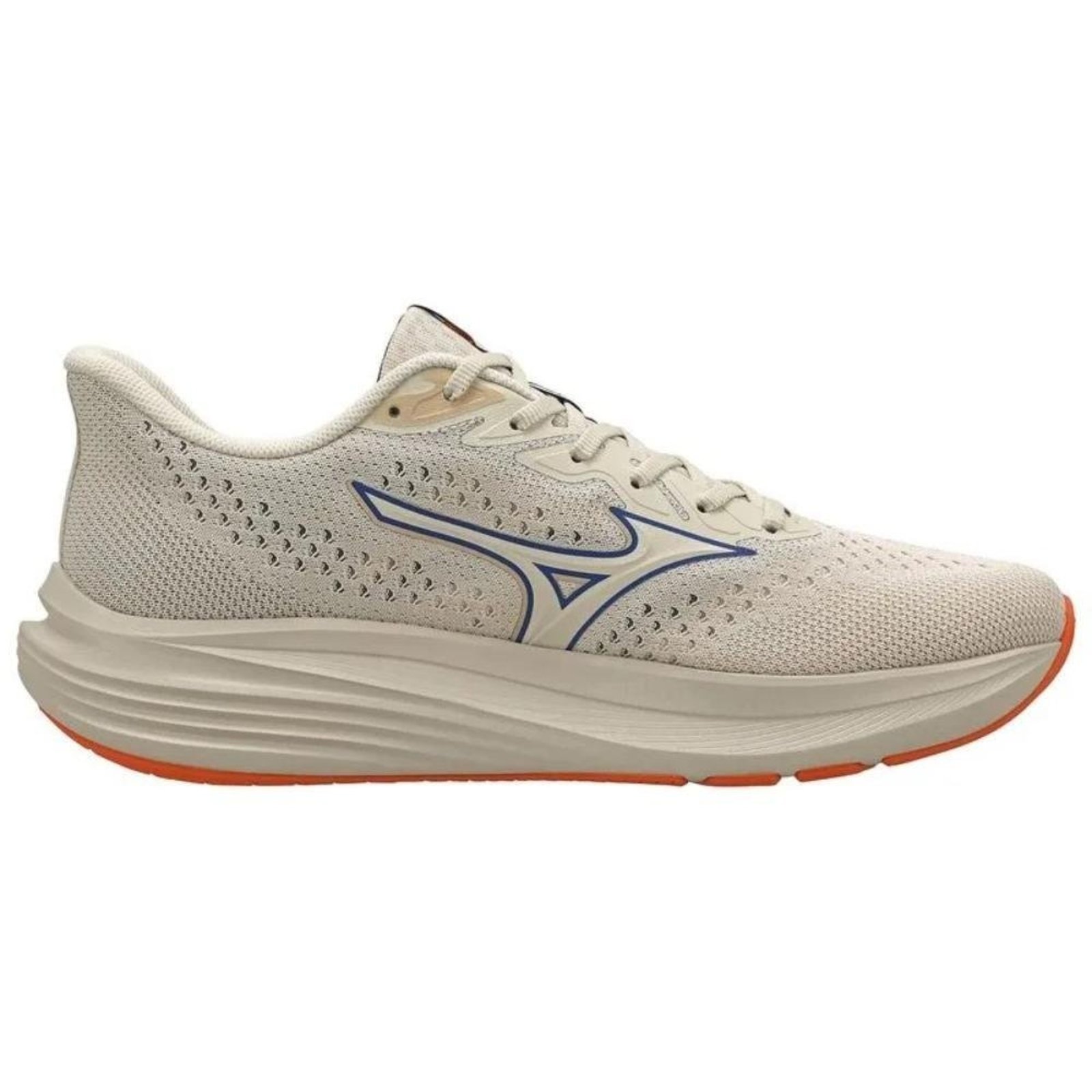 Tênis Mizuno Lively Feminino Corrida Caminhada Conforto 101177177 Bege Claro 35