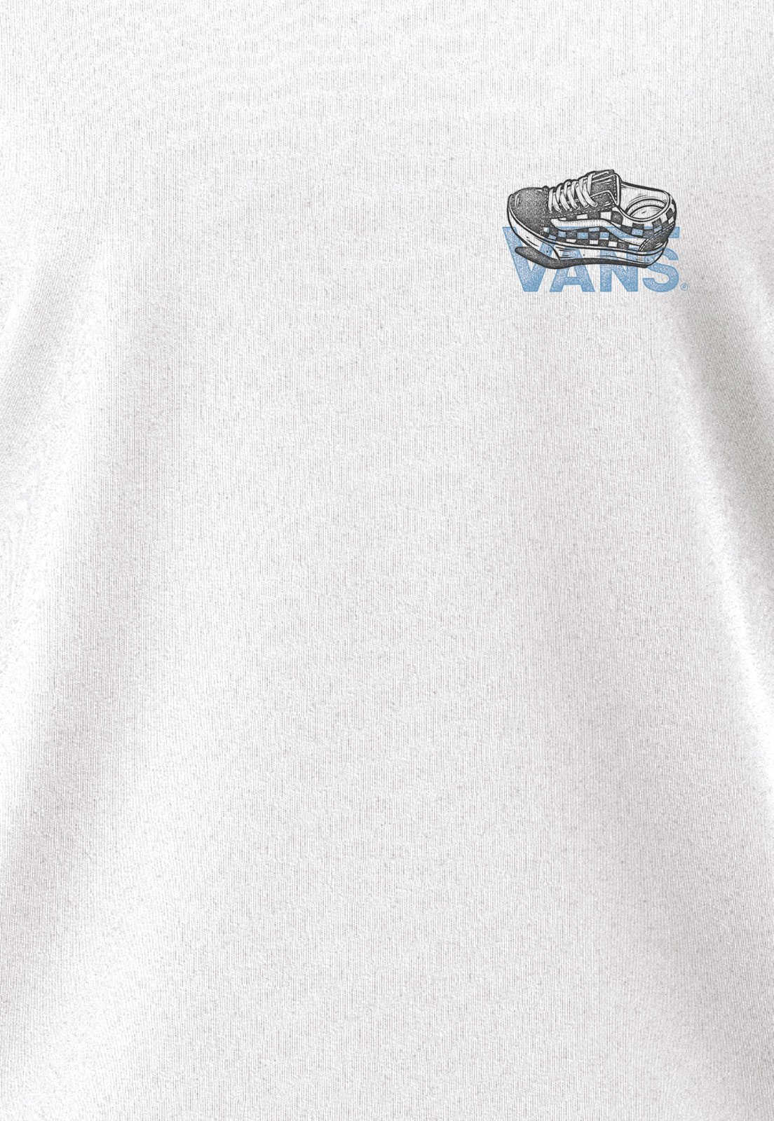 Vista 3 Infantil - Camiseta Vans Logo Off-White off-white white Vans off-white white