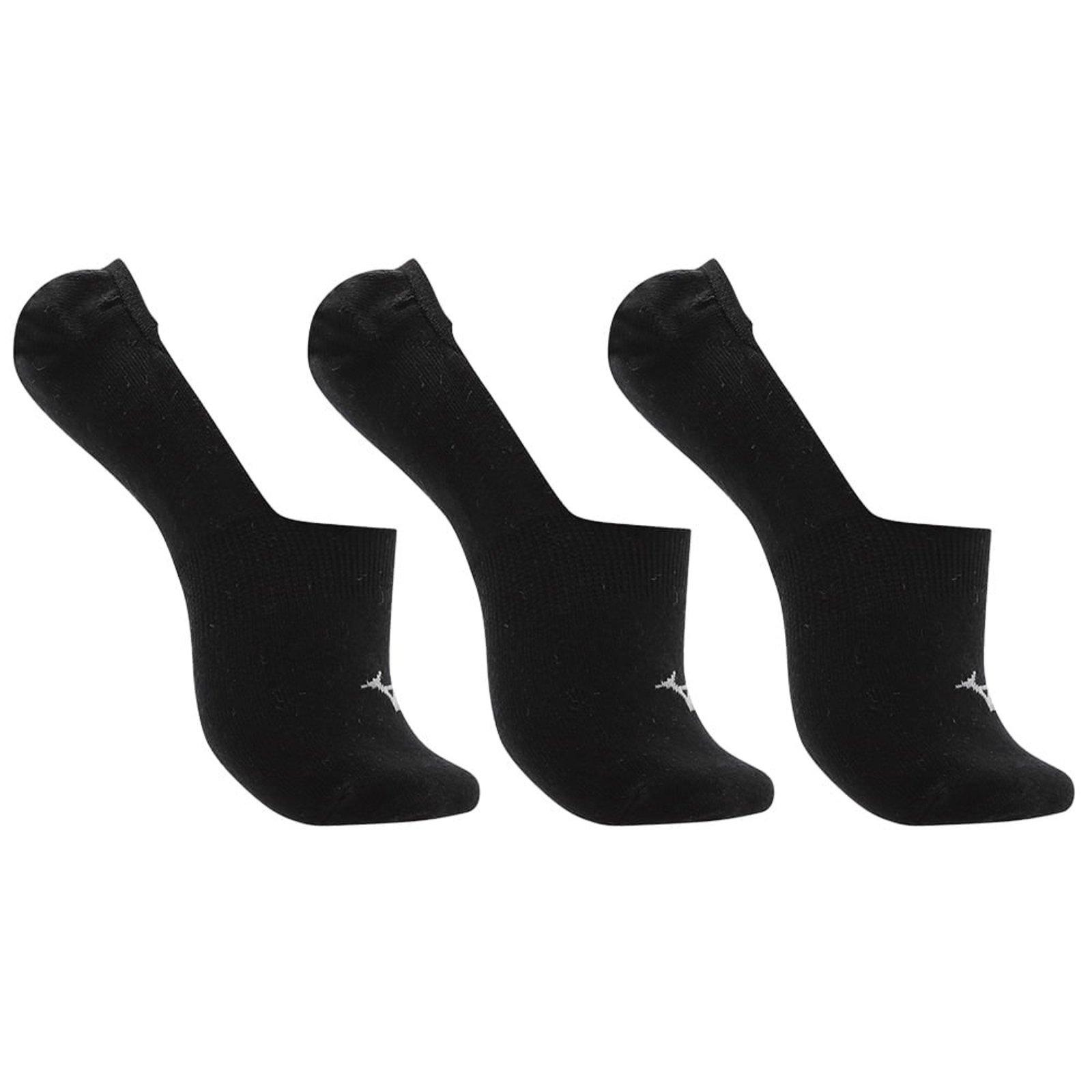 Vista 3 Meia Cano Invisível Mizuno Basic Tam. Pacote Com 3 Pares Mizuno preto