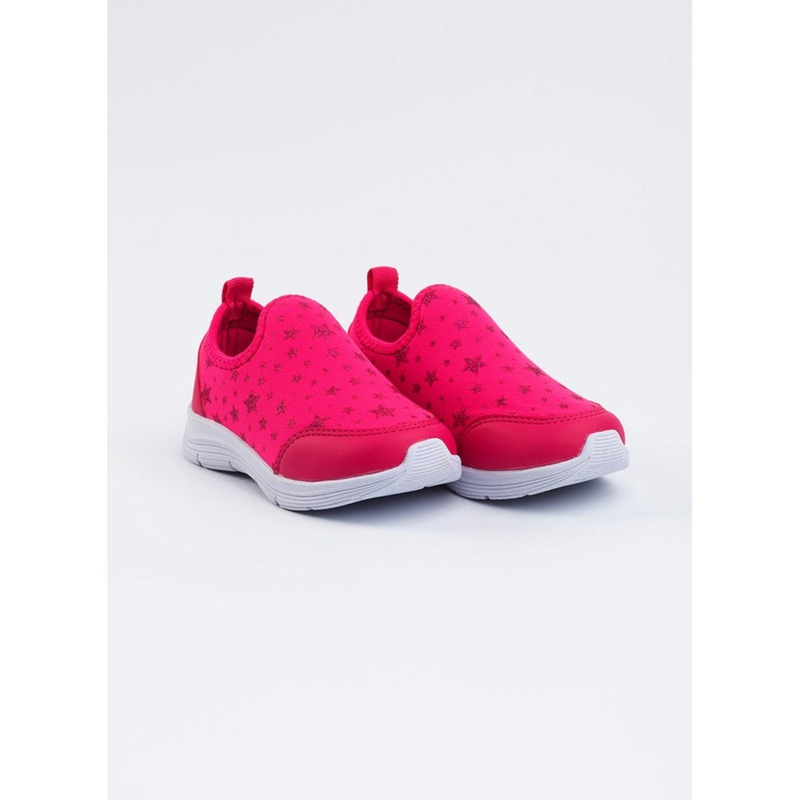 Infantil - Tênis Molekada Menina Pink Slip On Estrelas