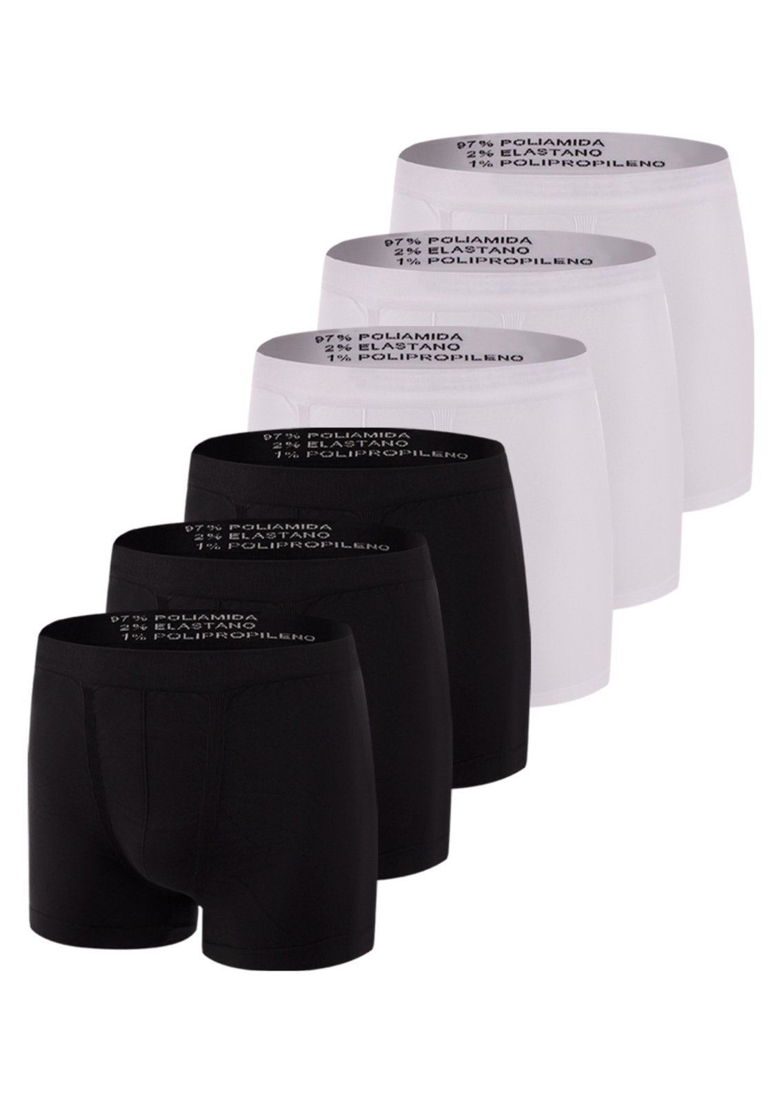 Kit com 6 Cuecas Boxer Trifil 4620