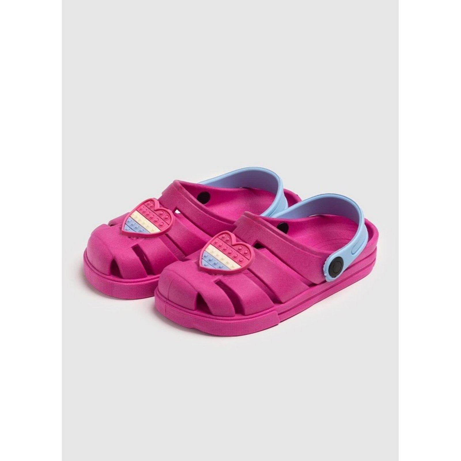 Vista 2 Infantil - Babuche Menina Pop It Molekada rosa Molekada rosa