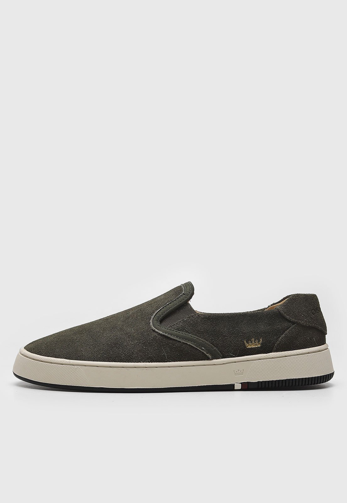 Tênis Slip On Osklen Suede Verde