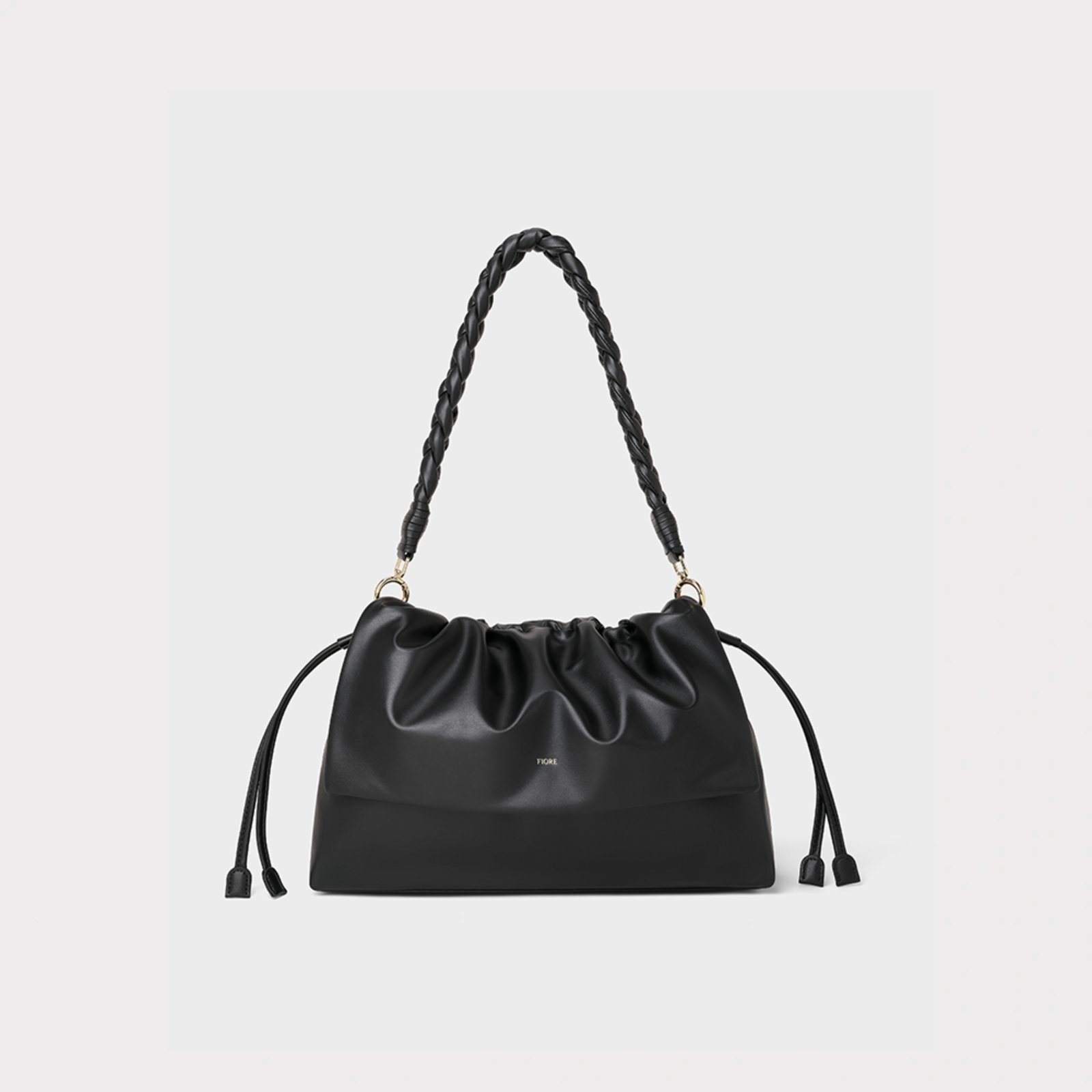 Bolsa Vittoria Fiore Milano Preto