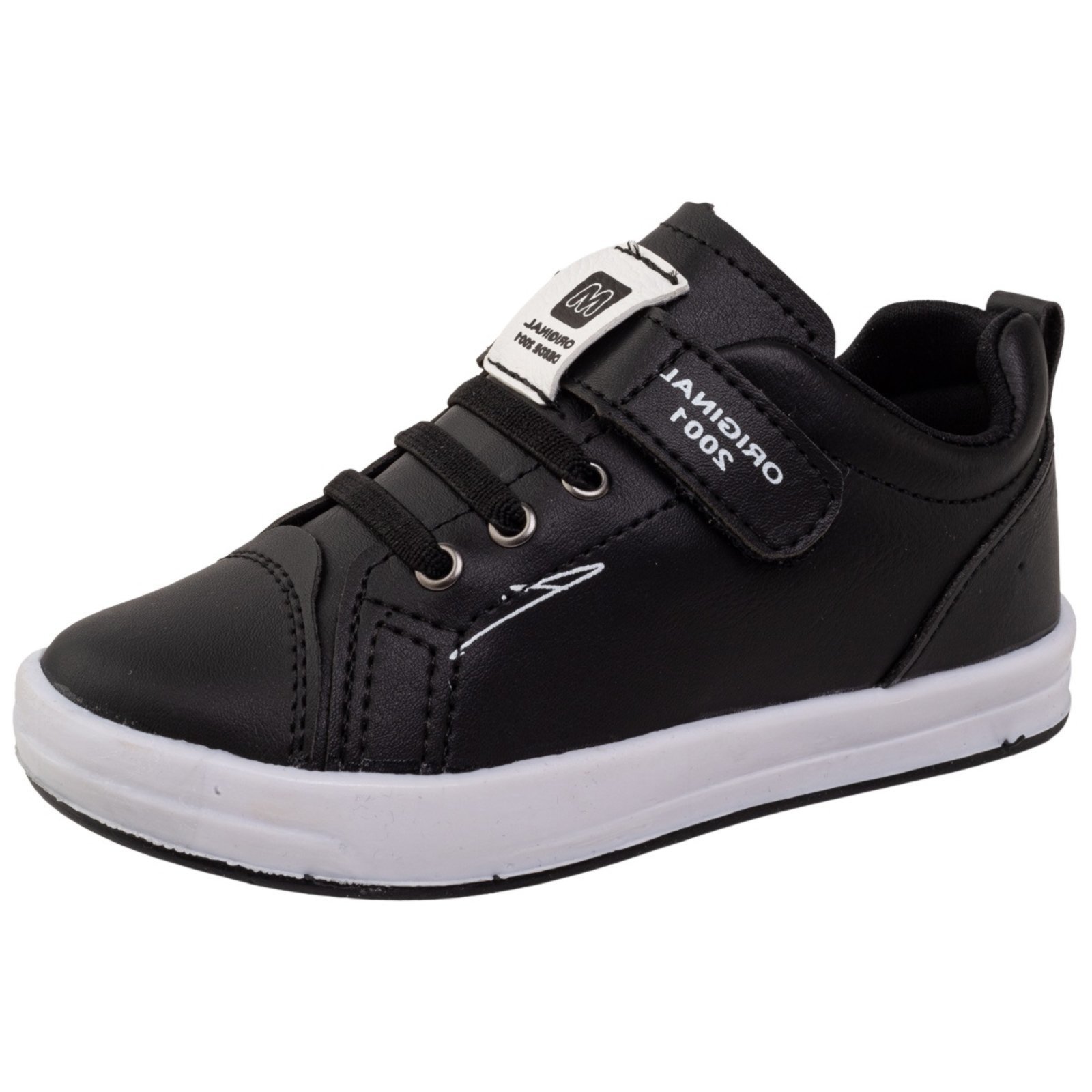 Infantil – Sapatênis Masculino Minipasso Sapato Menino Preto