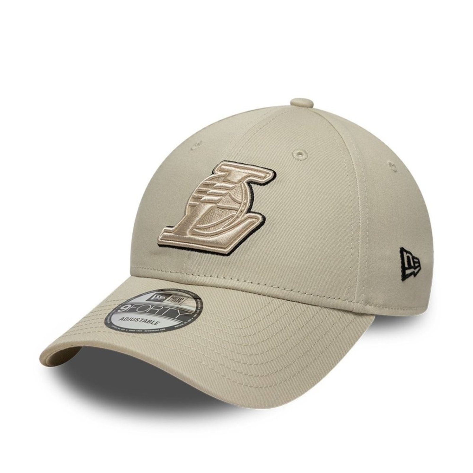 Bone New Era 59FIFTY NBA Los Angeles Lakers