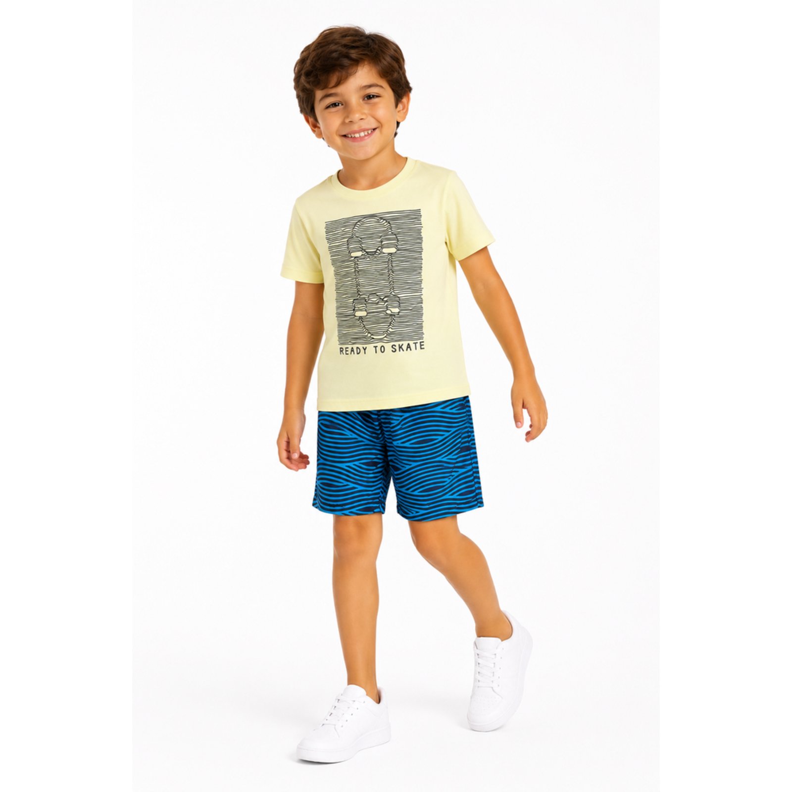 Infantil - Conjunto Menino Ready to Skate Verão