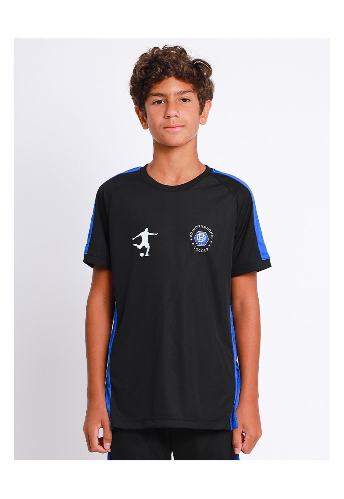 Infantil - Camiseta Soccer Preta Banana Danger 10 Preto