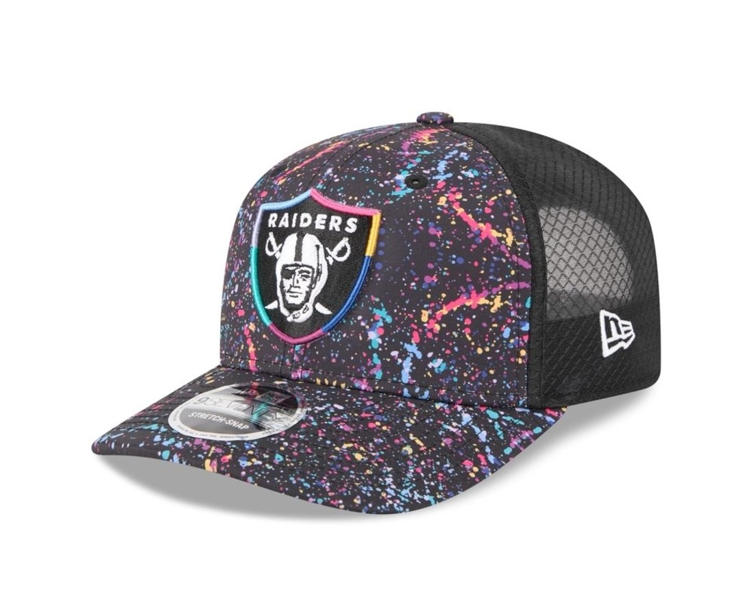 Bone New Era 9SEVENTY Strtch Snap Las Vegas Raiders NFL Preto