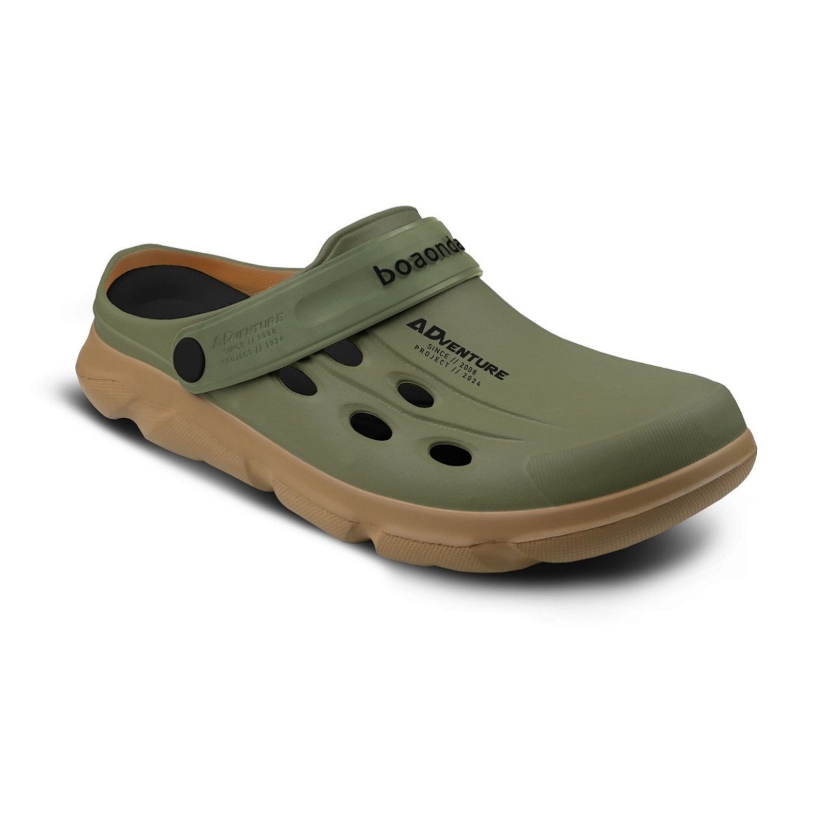 Sandália Babuche Boaonda Adventure Militar Crepe