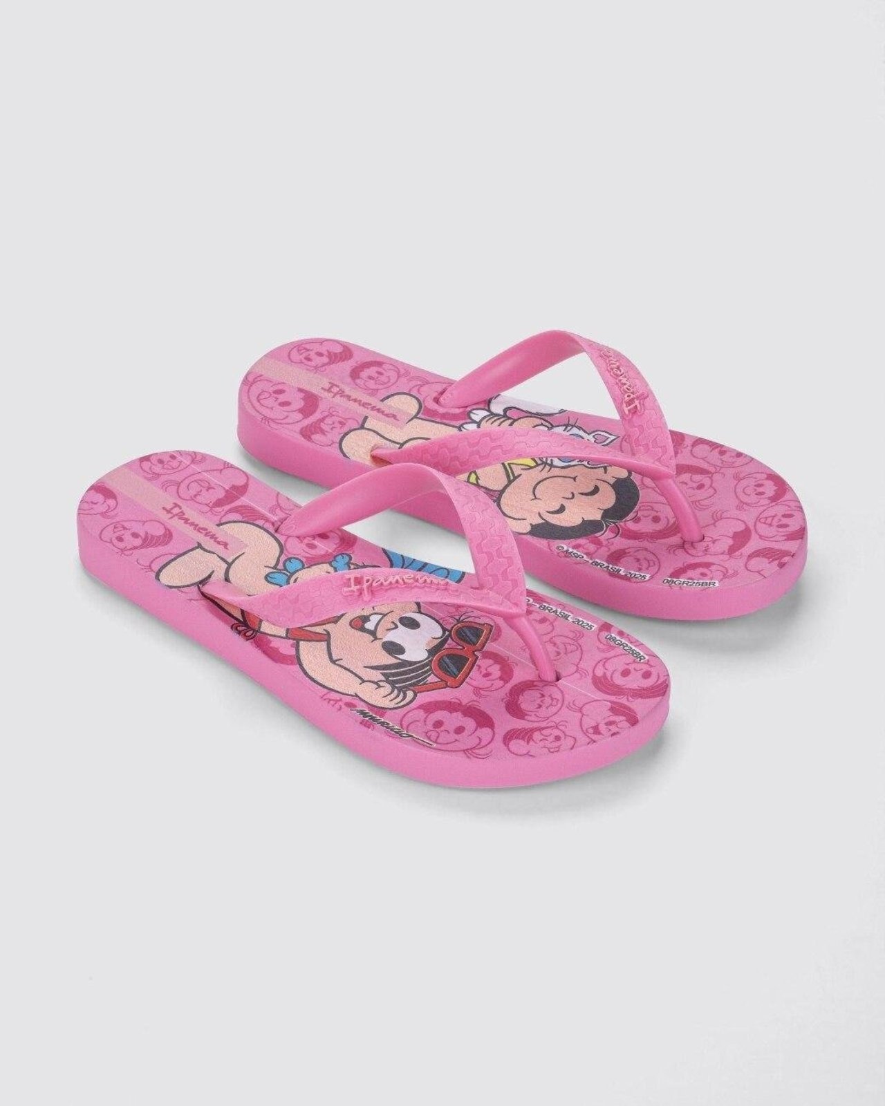 Infantil - Chinelo Ipanema Turma da Mônica Rosa