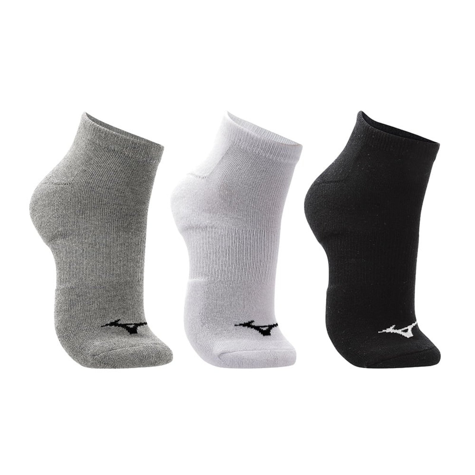 Meia Sem Cano Mizuno Prime Tam. 39-44 Pacote Com 3 Pares