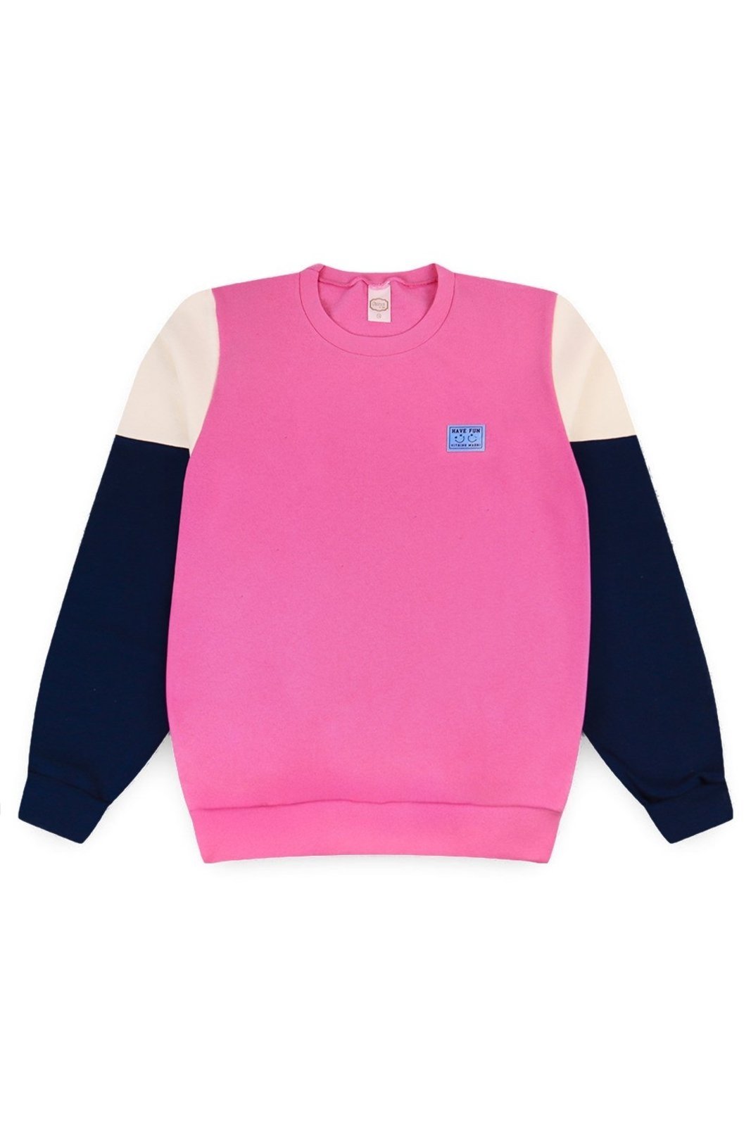 Infantil - Blusa Moletom Juvenil Menina Basic Fun