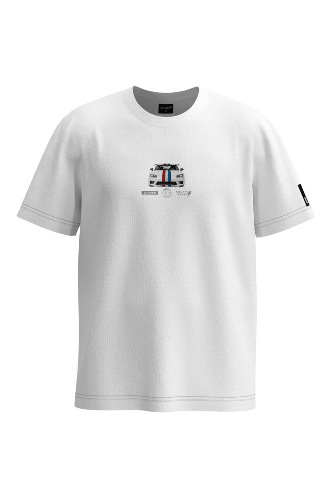Infantil - Camiseta Juvenil Menino Speed Elian Beats Branco