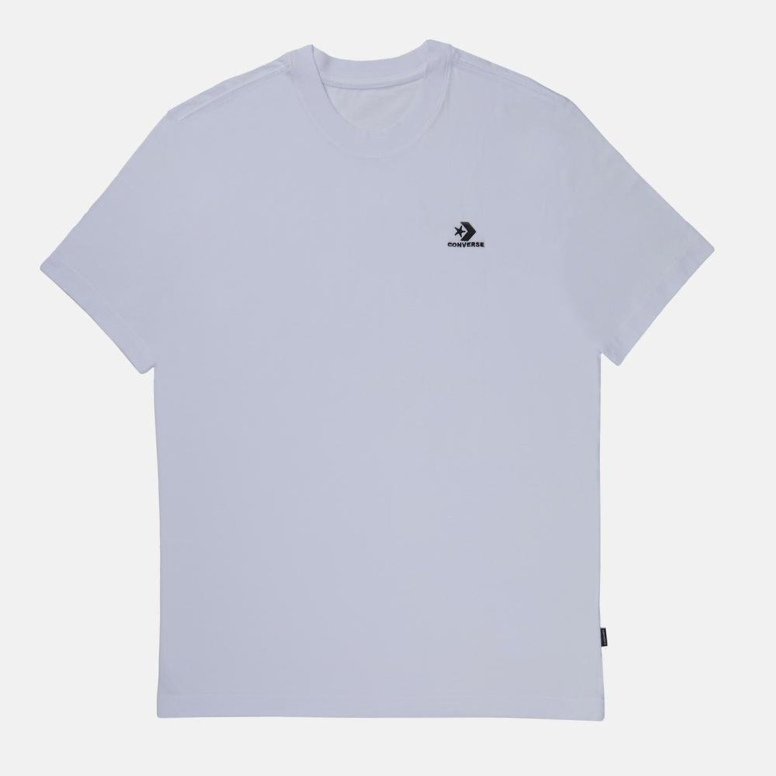 Camiseta Converse Star Chevron Bordado Standard Fit Branco