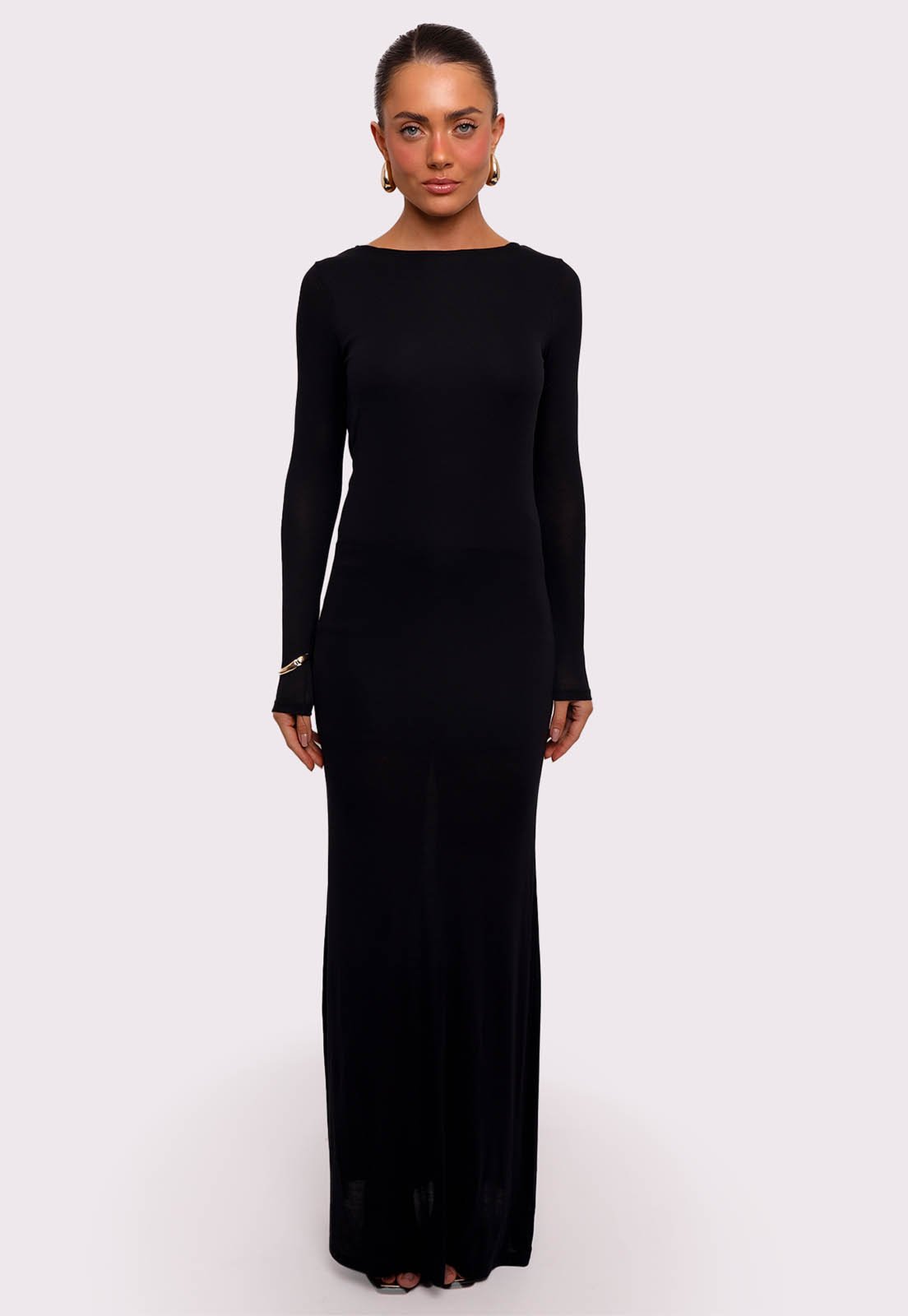 vestido longo preto diana Mundo Lolita