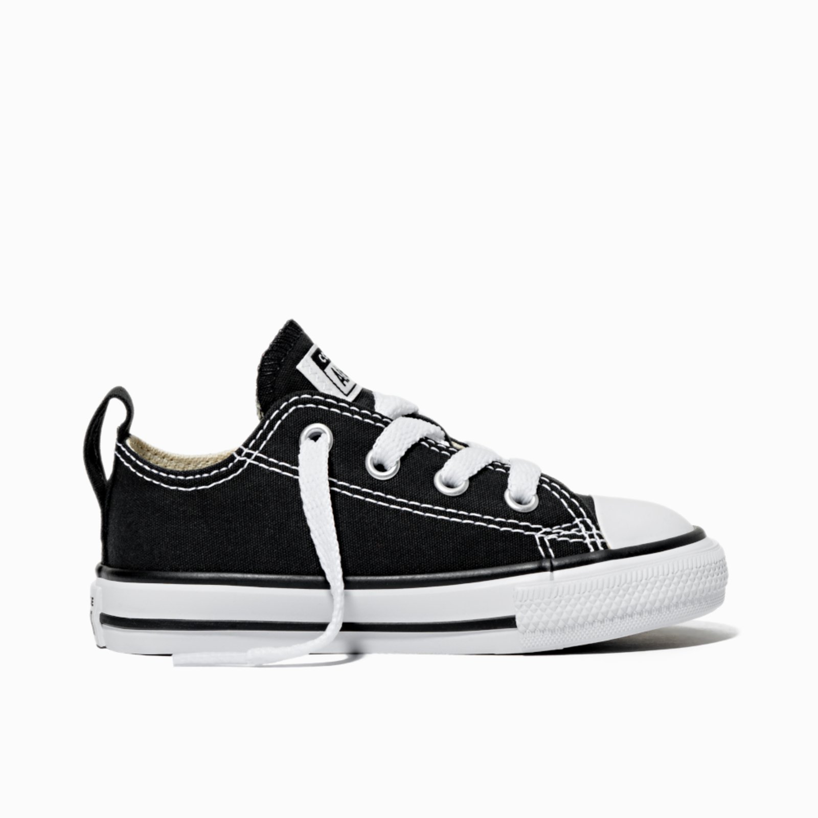 Infantil - Tênis Chuck Taylor All Star Canvas Cano Baixo Preto