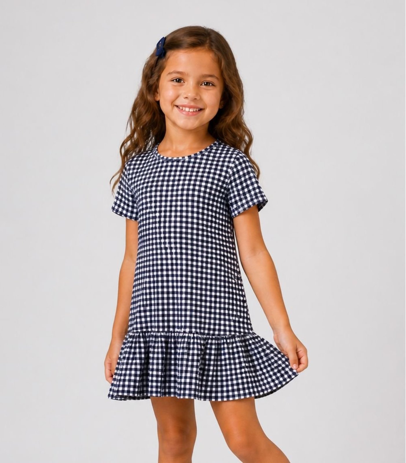 Infantil - Vestido Feminino Estampado Select Azul